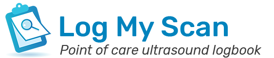 Log My Scan, the point of care ultrasound logbook
